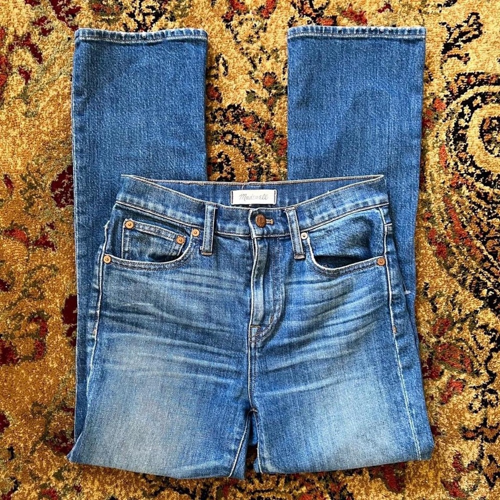 Madewell blue denim jeans